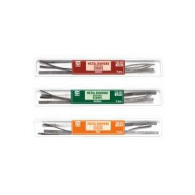 1.052 Dental Restorative Materials Metal Diamond Perforated Strips Coarse/Medium/Fine 5 Pcs TOR VM/TOP BM for Class II
