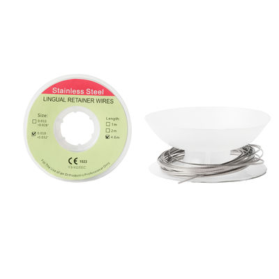 Dead Soft Flat Orthodontic Retainer Wire 4.6m Spool 60 Inches for Professional Dental Use