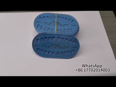 เซรามิกที่มองไม่เห็น MBT 345 การรักษาฟัน Hook แบรคเกอร์ประเภท II อุปกรณ์ฟัน Orthodontic