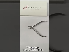 คีมตัดรูตะขอเกี่ยวลาก อุปกรณ์จัดฟัน เครื่องมือทันตกรรมสแตนเลสสตีล มาตรฐาน