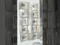 ปุ่มใสเรซินเซรามิก กลม 10 ชิ้นต่อแพ็ค ปุ่มติดด้านในเพื่อความสวยงามสำหรับทันตกรรมจัดฟัน