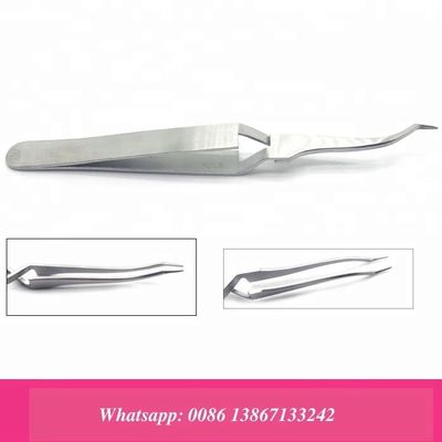 Easy Access Metal Orthodontic Buccal Tube Tweezer For Bracket Holders