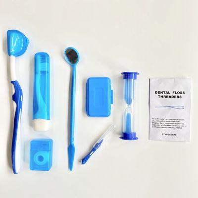 8 in 1 Orthodontic Oral Cleansing Kit Orthodontic Oral Hygiene Kit Orthodontic toothbrush