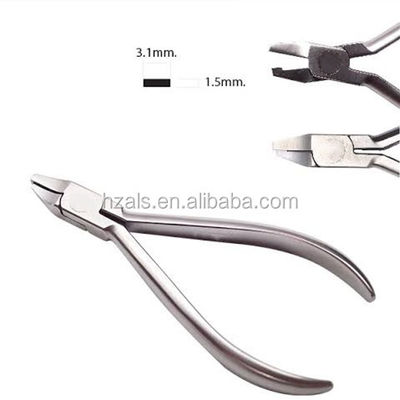 Medical Stainless Steel Clear Aligner Plier Dental Ortho Vertical Notch Thermal Forming Plier with CE MFDS Certification