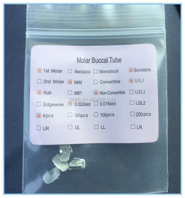 Roth/MBT/Edgewise Hot Dental Orthodontic MBT Brace Bracket Mini 0.022 Slot Made by MIM Technology 2 Year Shelf Life