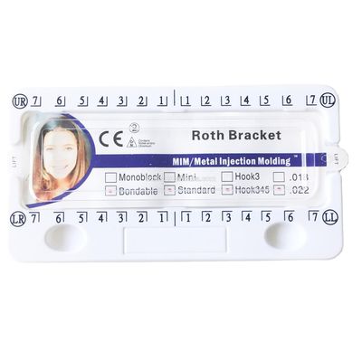 Precise and Comfortable Low Profile Dental MBT Mini Bracket Orthodontics with CE Certification