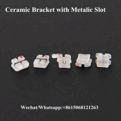 Class II Instrument Classification Dentistry Affordable Clear Bracket Ceramic for Orthodontics and Sale