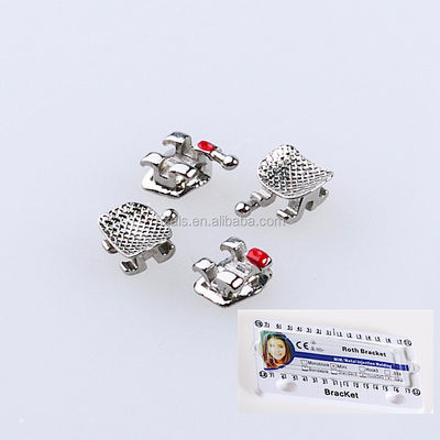 None Safety Standard Medical Stainless Steel ALS DENTAL Orthodontic MIM Mesh Bracket Roth