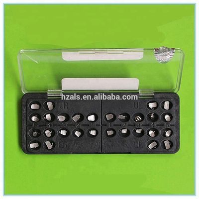 Medical Grade Stainless Steel Mini Roth MBT.022/.018 Hook On Cartoon Bracket Brace for Orthodontic Treatment 20 Units/Set