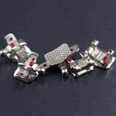 2023 Dental Orthodontic Alexander Bracket Brace 0.022/0.018 slot made from advanced metal for improved aesthetics
