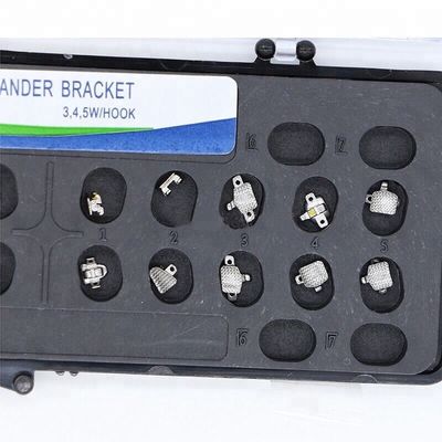 2023 Dental Orthodontic Alexander Bracket Brace 0.022/0.018 slot made from advanced metal for improved aesthetics