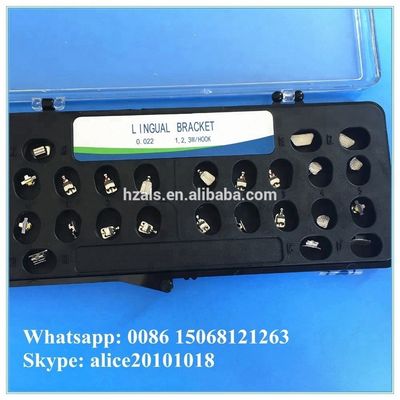 2023 Dental Orthodontic Alexander Bracket Brace 0.022/0.018 slot made from advanced metal for improved aesthetics