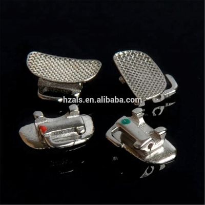 Stainless Steel Hot Dental Ortodoncia Orthodontic Molar Bracket Slot 0.022 Roth Bracket with 80 Gauge Mesh Base Shelf Life 2 Years