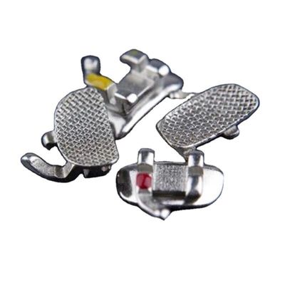 Manual Metal Orthodontic Molar Brackets with Roth/MBT/Edgewise Hooks Professional Design