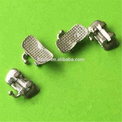 Manual Metal Orthodontic Molar Brackets with Roth/MBT/Edgewise Hooks Professional Design
