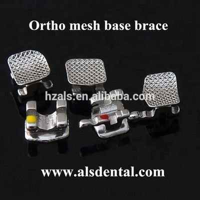 Manual Metal Orthodontic Molar Brackets with Roth/MBT/Edgewise Hooks Professional Design