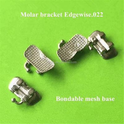 MFDS Safety Standard Orthodontic Dental Teeth Bondable Molar Brackets for Teeth Alignment