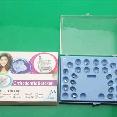 Comfortable Orthodontic Treatment with Low Torque Self Ligating Brackets and CE ISO Certification