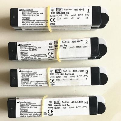 CCC Certified USA Ormco Damon Q Clear Ceramic Roth 022 Self-ligating Brackets for Comfortable Orthodontic Treatment