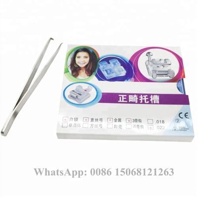 2023 Hot Dental Clinic Autoligado Bracket Mini Standard Ortho Materials Roth/MBT/Edgewise Technology MIM Wire Cutting