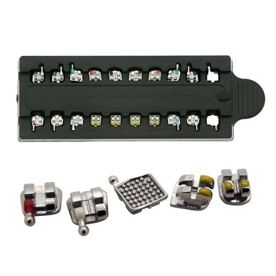 Orthoclassic Ceramic Roth Self Alignment Braces Brackets 0.022 0.018 Mini Hook 345