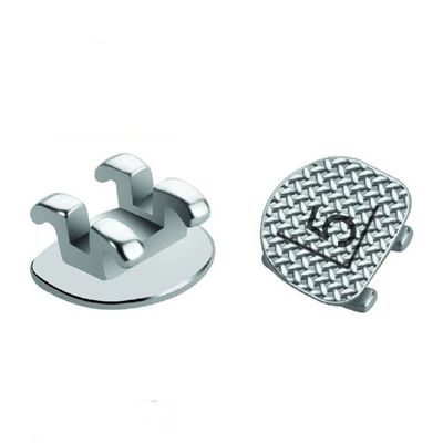Orthodontic Passive Self Ligating Brackets Crystal Sapphire Braces 345 Hook