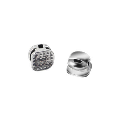 Metal Monoblock Self Ligating Mouth Orthodontic Bracket Standard Roth For Dentistry Treatment