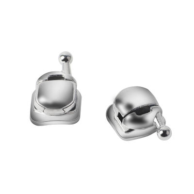 Metal Monoblock Self Ligating Mouth Orthodontic Bracket Standard Roth For Dentistry Treatment