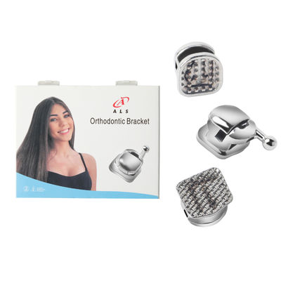 SS Ortho Self Ligating Alignment Teeth Braces For Orthodontic Treatment Mini Roth Edgewise MBT