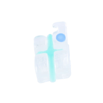 Class II Dental Orthodontic Bracket Monocrystalline Sapphire Instrument Self Ligating ODM