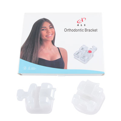 Monocrystalline Sapphire Orthodontic Bracket Tooth Treatment Braces OEM