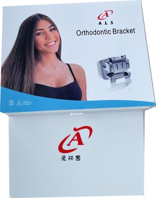 Q Type Self Ligating Dental metal Orthodontic Bracket Ortodoncia With 345 Hooks