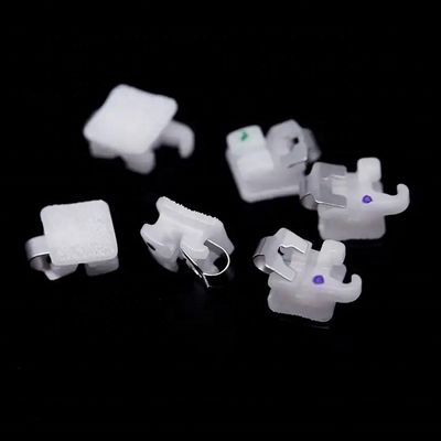 Q Type Self Ligating Dental metal Orthodontic Bracket Ortodoncia With 345 Hooks