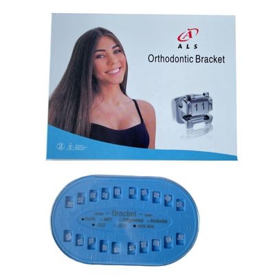 Edgewise Self Ligating Metal Bracket Braces For Orthodontics Treatment Medical Stainless Steel