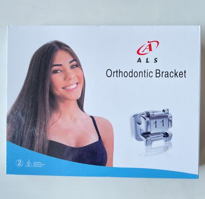 Edgewise Self Ligating Metal Bracket Braces For Orthodontics Treatment Medical Stainless Steel