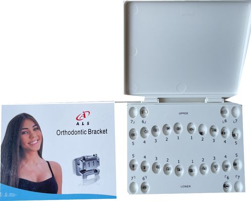 Edgewise Self Ligating Metal Bracket Braces For Orthodontics Treatment Medical Stainless Steel