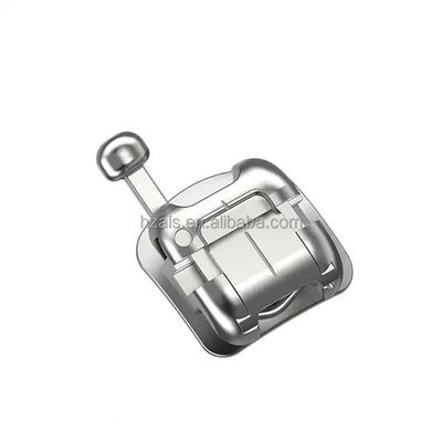 Power Source Manual Dental Orthodontic Metal Bracket Teeth Braces Self Ligating Bracket Mini Roth 022 345 with Hook