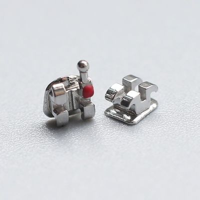 Precision Metal Orthodontic Bracket Self Adjusting Braces For Edgewise Tooth Movement Control