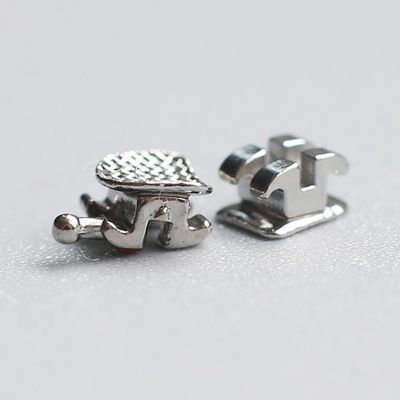 Precision Metal Orthodontic Bracket Self Adjusting Braces For Edgewise Tooth Movement Control