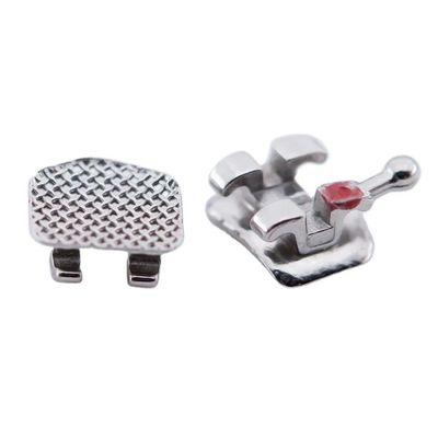 Bondable Mini Roth Orthodontic Bracket 0.018 Double Slot With Hook345