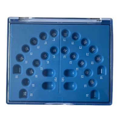 Bondable Stainless Steel Metal Orthodontic Bracket Crystal Sapphire Braces ALS Dental Supplies