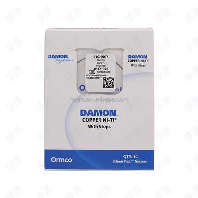 USA Ormco Dentist Orthodontist Braces Mouth Brackets 491-8861 Damon Q2 .022 U1 Left Optional 12T 05A 00R