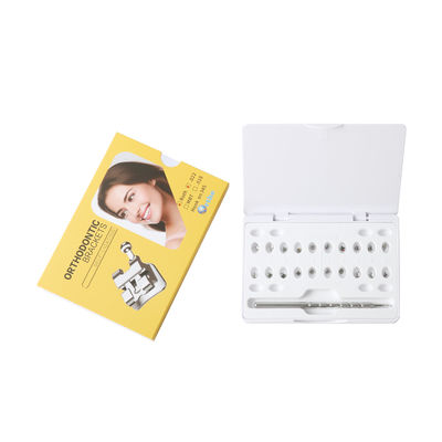 Self Ligating Metal Orthodontic Bracket Roth Braces 0.022 0.018 Slot