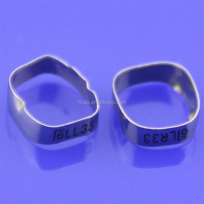Dental Orthodontic Molar Band Separator With Buccal Tube MFDS Safety Standard