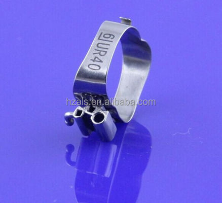 Slot 0.022 0.018 Teeth Molar Band Ortho Preweld With Buccal Tubes And Lingual Cleat