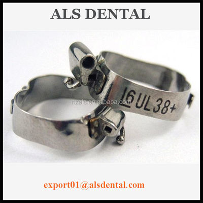 0.018 Slot Dental Pre Welded Orthodontic Molar Band Bracket For Teeth Correction SGS Certified