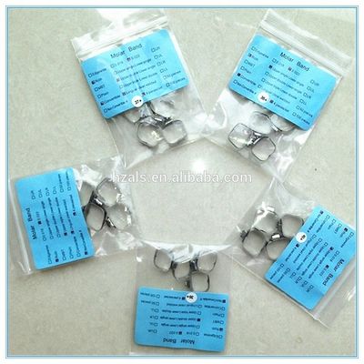 ALS Dental Orthodontic Molar Tubes Rings Supplies With Cleats Slot 0.018 0.022 Class II
