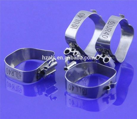 ALS Dental Orthodontic Molar Tubes Rings Supplies With Cleats Slot 0.018 0.022 Class II