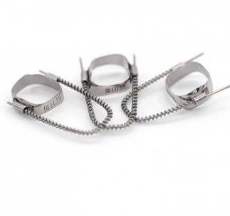 Edgewise Ortho Dental Braces Molar Band Space Maintainer With Spring Kind