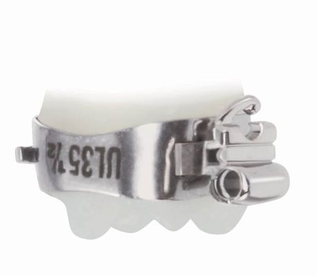 Plain Dental Orthodontic Molar Band With U1L1 Triple Tube M Series